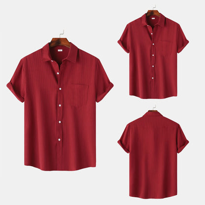 🎁HOT SALE- 49% OFF⏳Men's Linen Short Sleeve Shirt