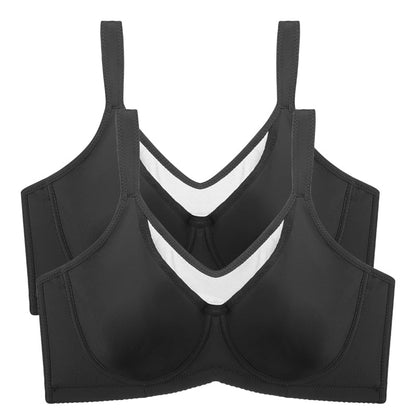💆 Sutiã Plus Size Feminino Elegante, Transparente e Cobertura Total