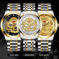 Golden Dragon Quartz Men's Watch