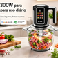 🔪Moedor de carne sem fio, alimentado por USB, para carnes, molhos e muito mais – rápido, higiênico e fácil! 🍖🥦