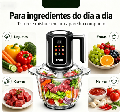 🔪Moedor de carne sem fio, alimentado por USB, para carnes, molhos e muito mais – rápido, higiênico e fácil! 🍖🥦
