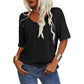 🎀Hot Sale -50% Off👚Women's Solid Color V-Neck T-shirt