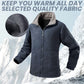 🎁(50 % rabat)🎄Herrejakke i dobbeltvevd fleece
