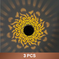 ✨🌙 Luz solar projetora mandala – decoração externa elegante e mágica