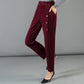 Women's High Waisted Corduroy Warm Pants - Buy 2 Free Shipping