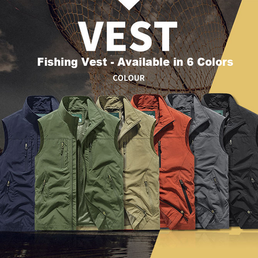 ⏰Promoção por tempo limitado: 49% de desconto🔥🧥Jaqueta sem mangas oversized masculina com bolsos