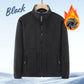 🎁(50 % rabat)🎄Herrejakke i dobbeltvevd fleece