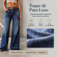 📢📢50% de desconto!! ⏰Calça jeans feminina estilo retrô boca de sino com bolsos