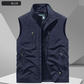 ⏰Promoção por tempo limitado: 49% de desconto🔥🧥Jaqueta sem mangas oversized masculina com bolsos