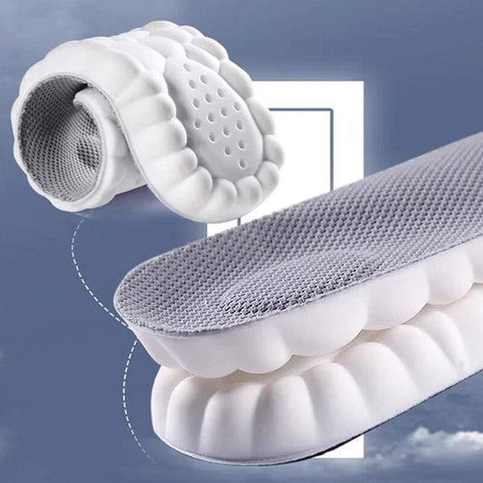 👟✨ Palmilha ortopédica com suporte de arco que alivia dores nos pés, calcanhar e joelhos durante o dia todo