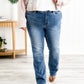🍂Calça jeans bootcut com controle de barriga, o Santo Graal👖