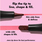 Lápis Labial Tinta e.l.f Main Stain - Cor Labial de Longa Duração para Definição Precisa dos Lábios (Acessório de Maquiagem para Beleza e Cuidados Pessoais)