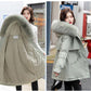 Woman’s Winter Loose Hooded Synthetic Fleece Thickened Parka Coat【FREE SHIPPING】