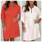 🔥HOT SALE-49% OFF💝Women’s Summer Plus Size Shirt Dress