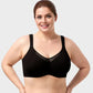 💆 Sutiã Plus Size Feminino Elegante, Transparente e Cobertura Total