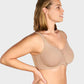 💆 Sutiã Plus Size Feminino Elegante, Transparente e Cobertura Total
