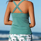 ✨👙 Tankini feminino 2 peças com controle de barriga – conforto e segurança no verão