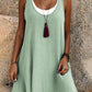✨👗 Vestido feminino efeito conjunto 2 peças elegante e confortável casual