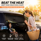 ☀️🚗 Protetor solar para para-brisa automotivo – bloqueia calor e raios UV
