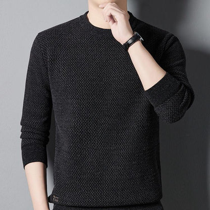 🎁Christmas Specials - Men's Warm Cozy Lined Crewneck Top【BUY 2 FREE SHIPPING】