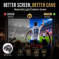 ⚽🎬 Assista à Copa do Mundo em casa com tela de projeção 4K anti-reflexo e experiência de cinema