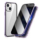 ✨ ÚLTIMO DIA DE PROMOÇÃO – 50% DE DESCONTO ✨ Capa Magnética para iPhone com Vidro Privativo e Moldura Metálica