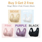 🌹Buy 1 Get 2 Free🌹LAST DAY SALE 49% OFF - Comfortable & Convenient Front Button Bra