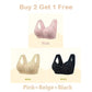 🌹Buy 1 Get 2 Free🌹LAST DAY SALE 49% OFF - Comfortable & Convenient Front Button Bra