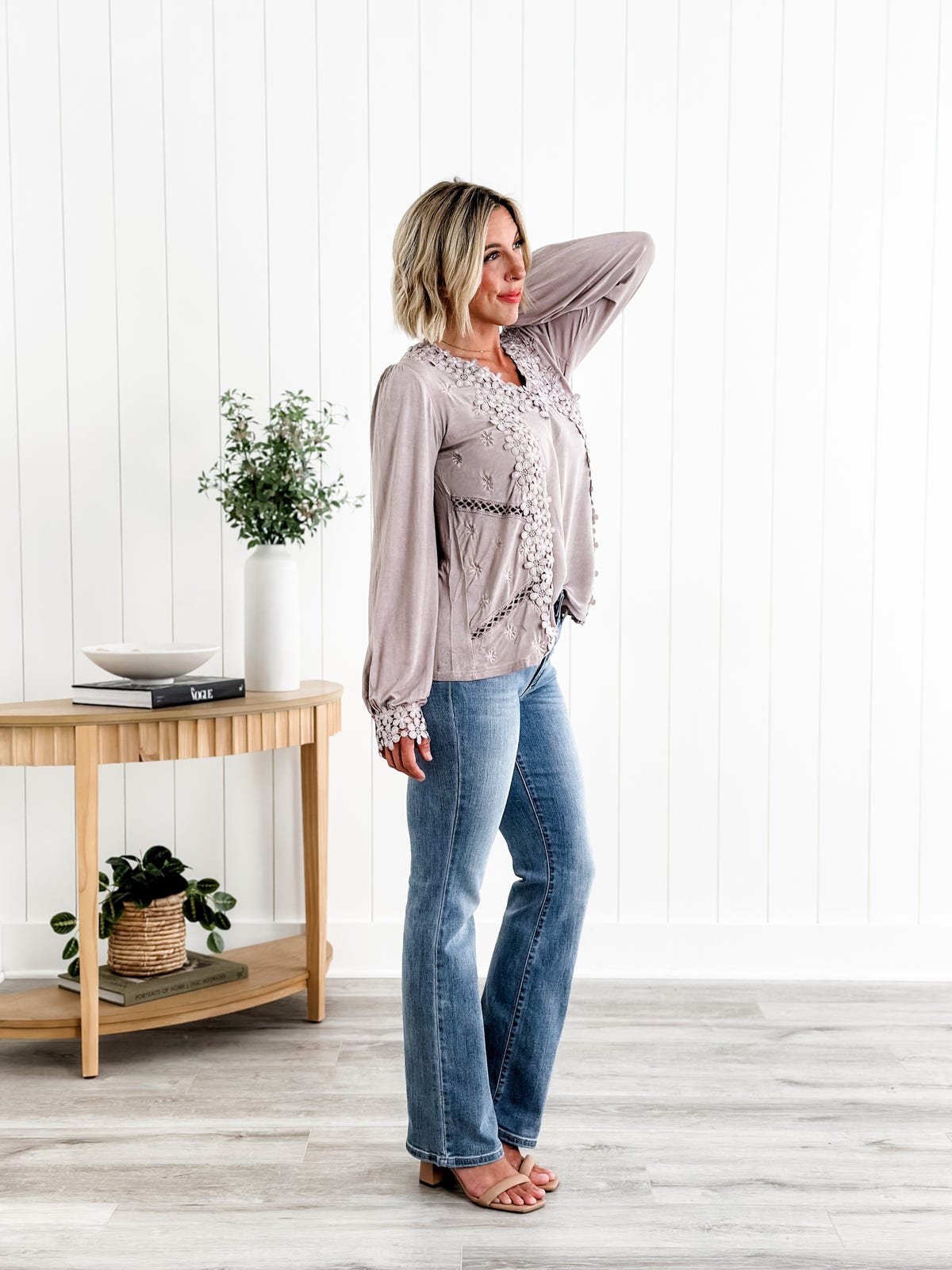 🍂Calça jeans bootcut com controle de barriga, o Santo Graal👖