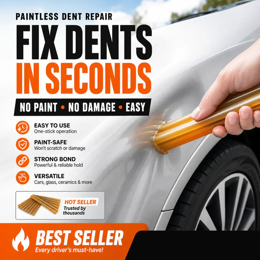 🚗✨ Bastão de Cola PDR Para Remoção de Amassados – Reparo Rápido Sem Pintura e Sem Danificar o Carro