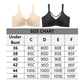 💆 Sutiã Plus Size Feminino Elegante, Transparente e Cobertura Total