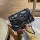 [Women’s Gift] Quilted Crossbody Leather Bag for Women