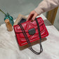 [Women’s Gift] Quilted Crossbody Leather Bag for Women