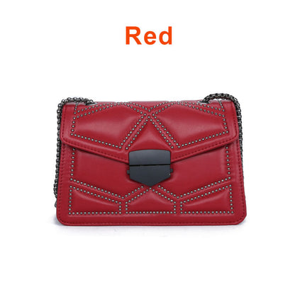 [Women’s Gift] Quilted Crossbody Leather Bag for Women