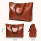 [Women's Gift] Women's Vintage Large Capacity Leather Tote Bag💥FREE SHIPPING