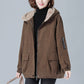 Women's Padded Thickened Hooded Jacket