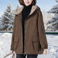 Women's Padded Thickened Hooded Jacket