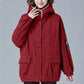 Women's Padded Thickened Hooded Jacket