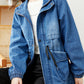 [Best Gift For Her] Women's Zipper Windproof Denim Jacket