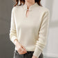 Retro cheongsam collar knitted bottoming sweater pullover🥰Buy 2 get free shipping