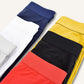 Men's Mid-Waist Stretch Sports Flat Briefs