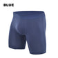 Men's Mid-Waist Stretch Sports Flat Briefs