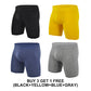 Men's Mid-Waist Stretch Sports Flat Briefs