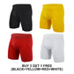 Men's Mid-Waist Stretch Sports Flat Briefs