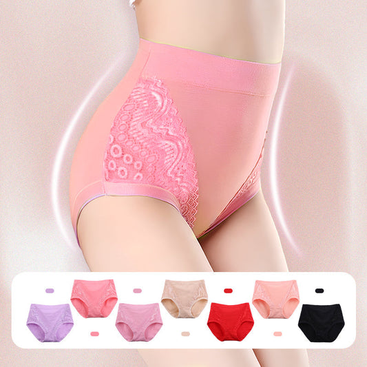 Plus Size High Waist Leak Proof Cotton Panties🌸Buy 5 Get 5 Free🌸