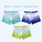 3D Quick-dry Breathable Ice Silk Gradient Color Briefs for Men