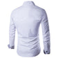 Men's Long-sleeve Casual Slim-fit Shirt【BUY 2 GET FREE SHIPPING】