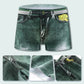 Men's Faux Denim Printed Cotton Boxer Briefs