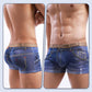 Men's Creative Denim Look Underpants