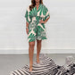 👗✨ Macacão feminino estampado fluido – elegante, leve e perfeito para o verão